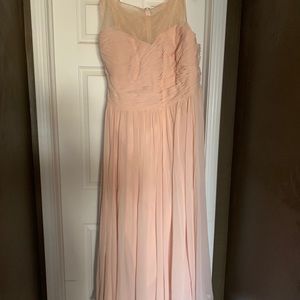 Beautiful light pink prom / bridesmaid dress